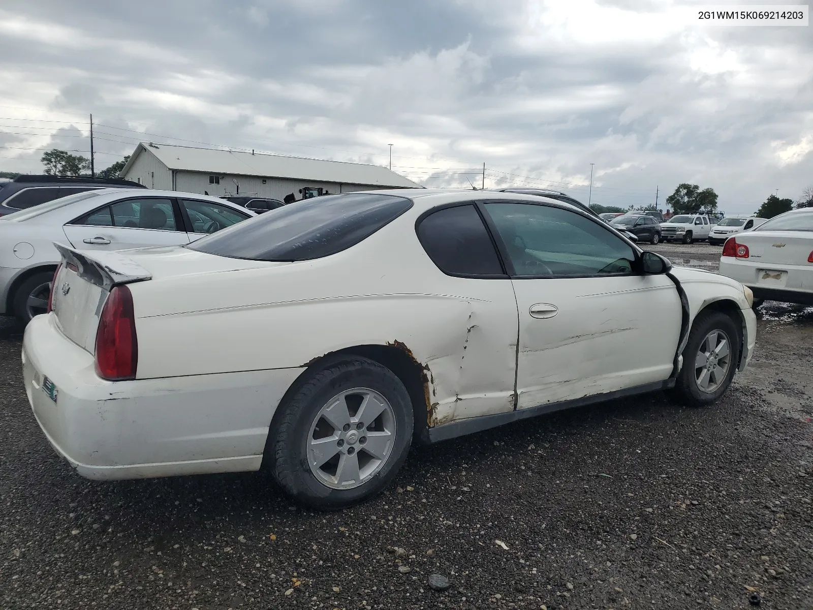 2006 Chevrolet Monte Carlo Lt VIN: 2G1WM15K069214203 Lot: 61254484