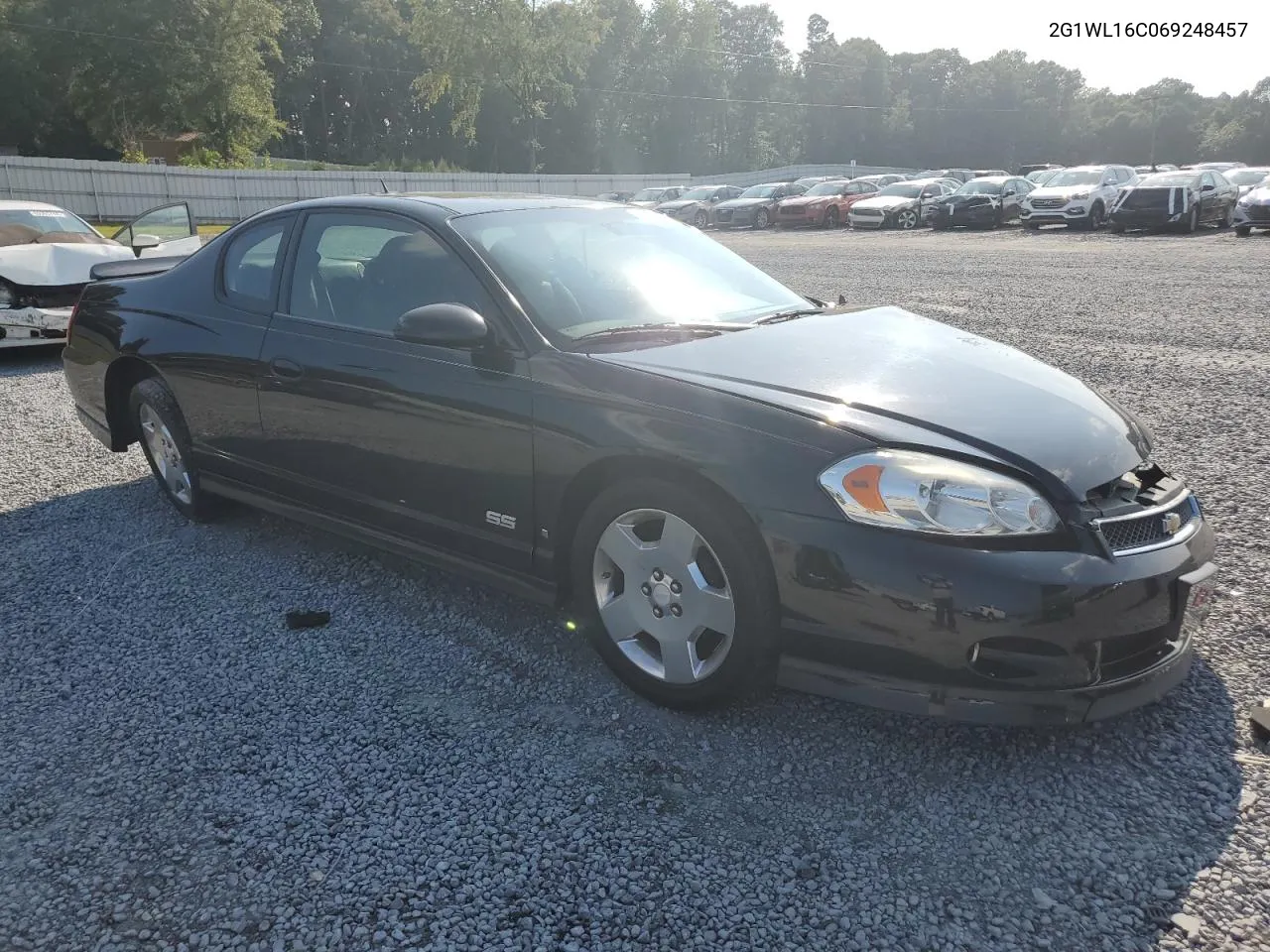 2006 Chevrolet Monte Carlo Ss VIN: 2G1WL16C069248457 Lot: 69178204