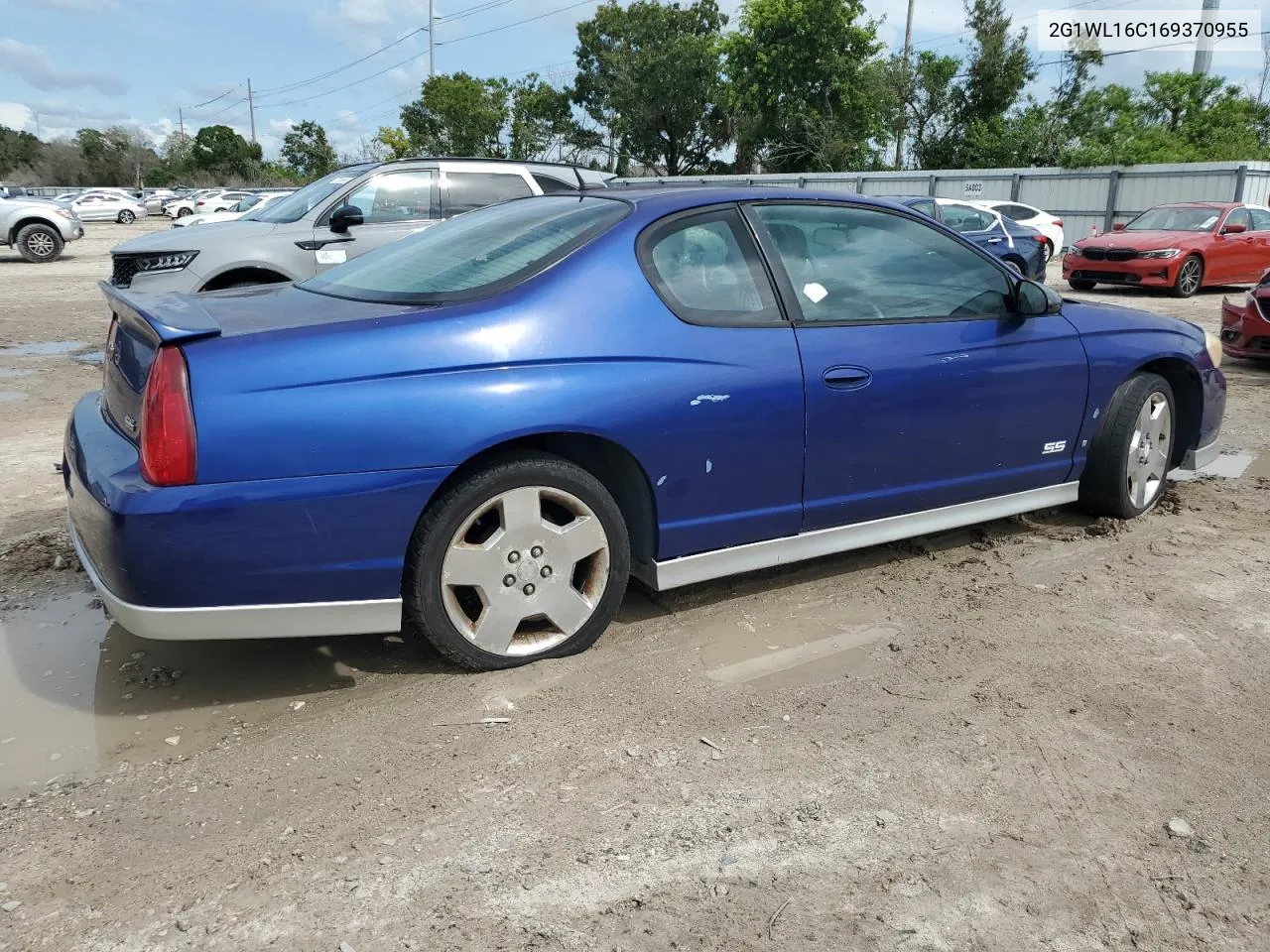 2006 Chevrolet Monte Carlo Ss VIN: 2G1WL16C169370955 Lot: 70764204