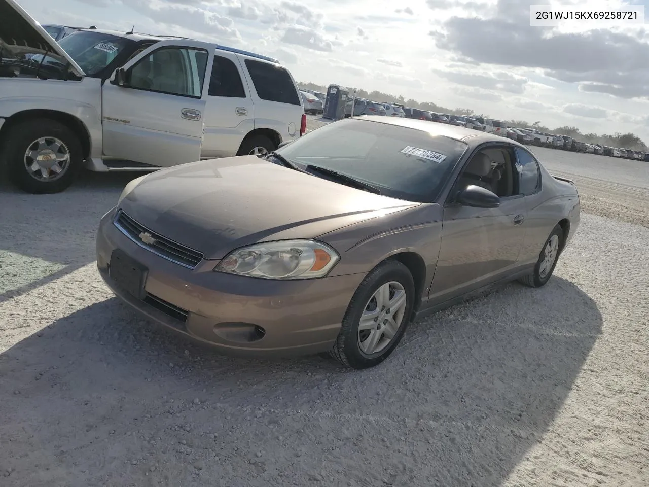 2006 Chevrolet Monte Carlo Ls VIN: 2G1WJ15KX69258721 Lot: 77140254