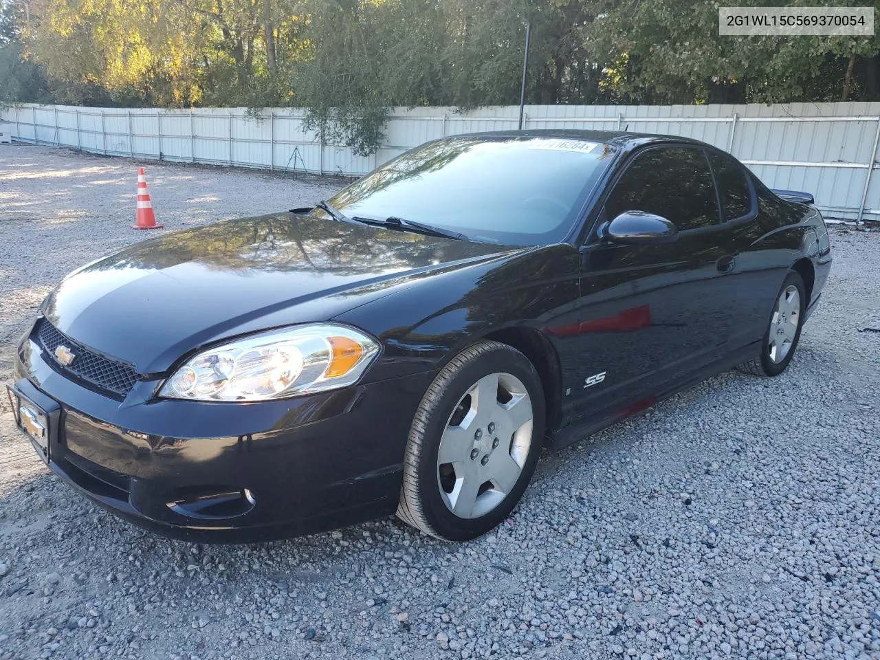 2006 Chevrolet Monte Carlo Ss VIN: 2G1WL15C569370054 Lot: 77416284