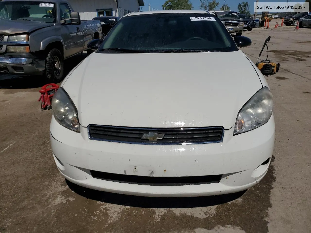 2007 Chevrolet Monte Carlo Ls VIN: 2G1WJ15K679420037 Lot: 70217164