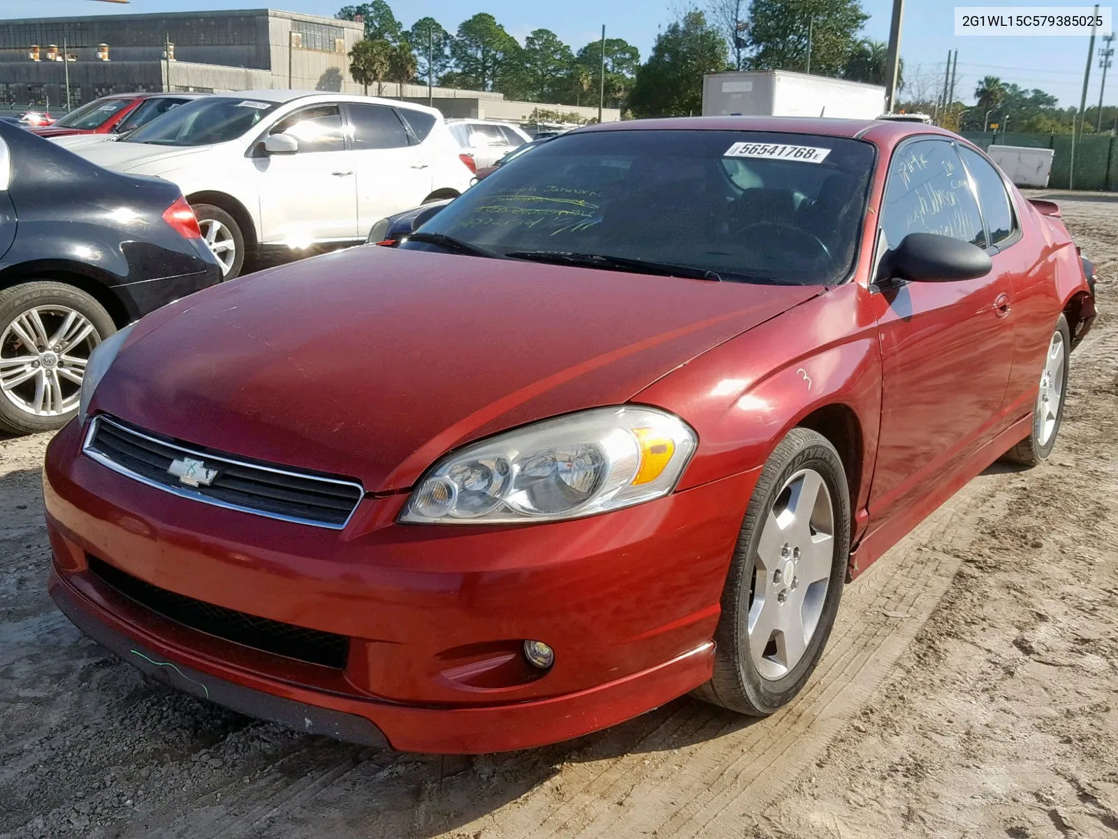 2007 Chevrolet Monte Carlo Ss VIN: 2G1WL15C579385025 Lot: 70409314