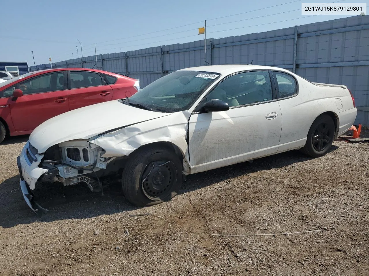 2007 Chevrolet Monte Carlo Ls VIN: 2G1WJ15K879129801 Lot: 70512374