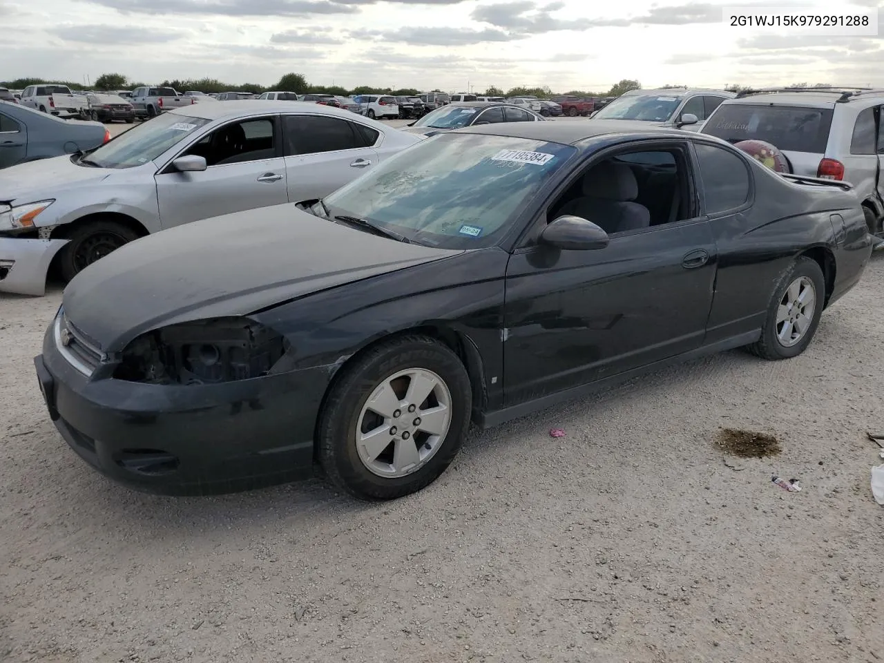 2007 Chevrolet Monte Carlo Ls VIN: 2G1WJ15K979291288 Lot: 77195384