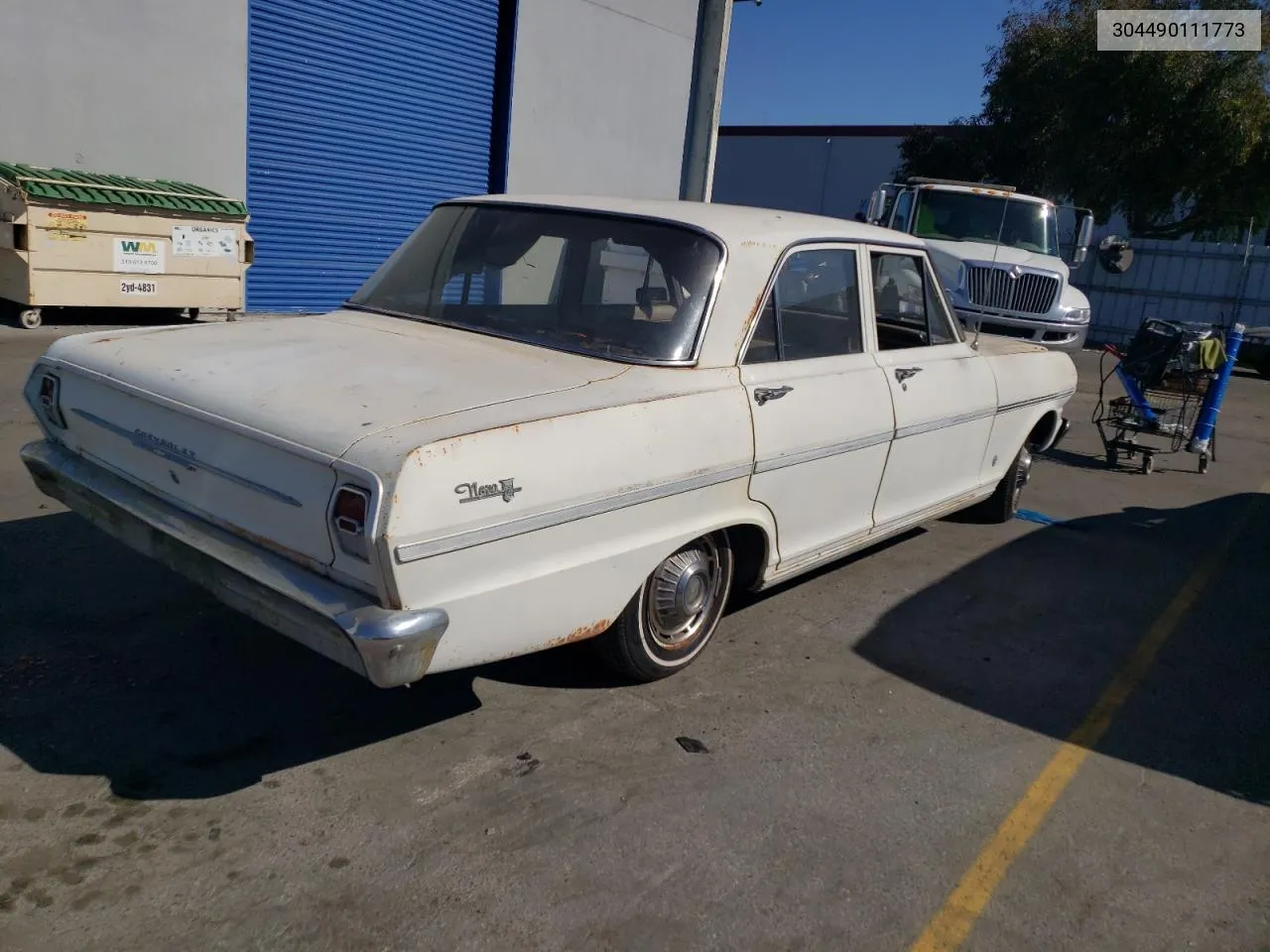 1963 Chevrolet Nova VIN: 304490111773 Lot: 74630864