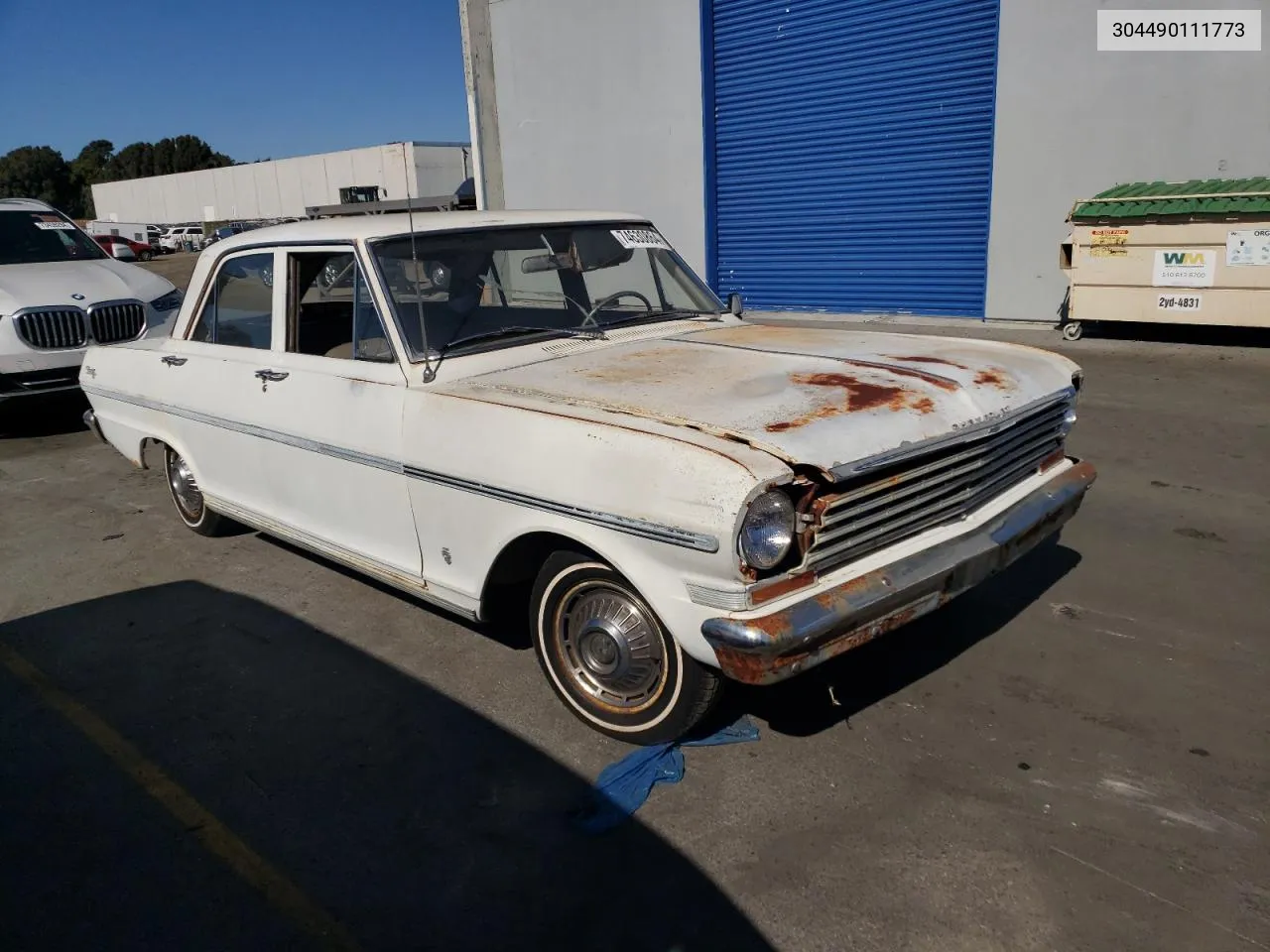 1963 Chevrolet Nova VIN: 304490111773 Lot: 74630864