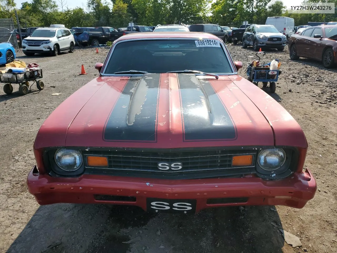 1973 Chevrolet Nova VIN: 1Y27H3W243276 Lot: 69819214