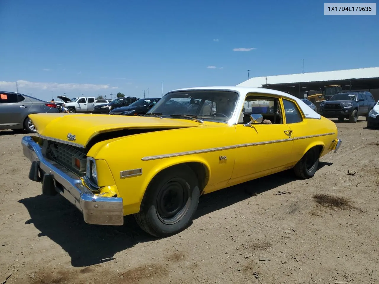 1X17D4L179636 1974 Chevrolet Nova