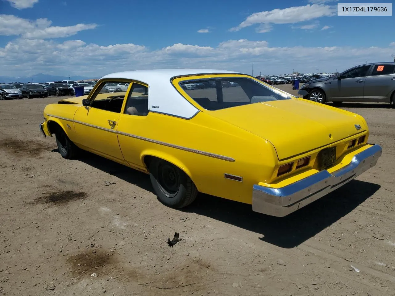 1X17D4L179636 1974 Chevrolet Nova