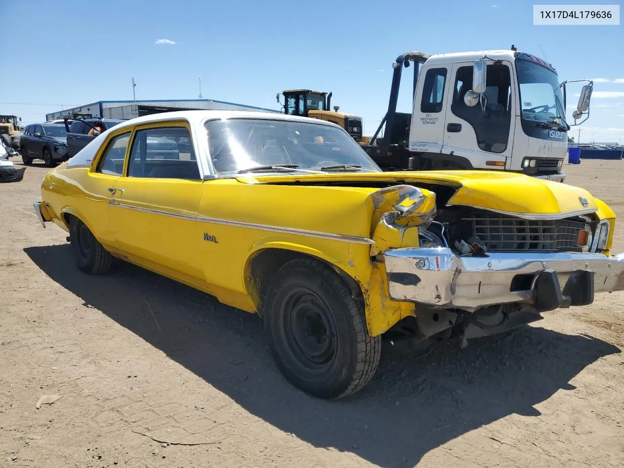 1974 Chevrolet Nova VIN: 1X17D4L179636 Lot: 58634494