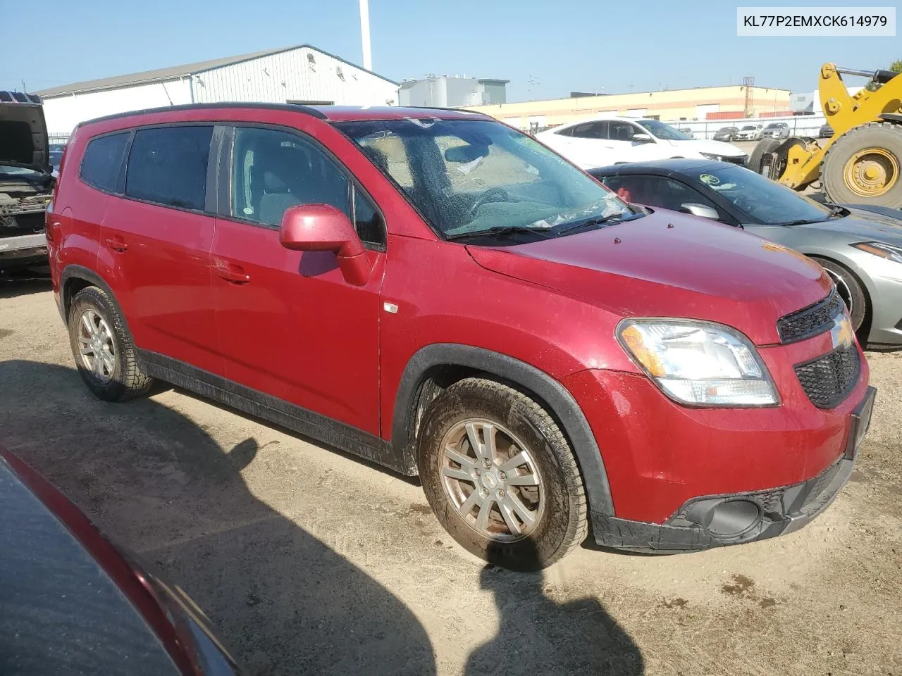 2012 Chevrolet Orlando Lt VIN: KL77P2EMXCK614979 Lot: 70815394