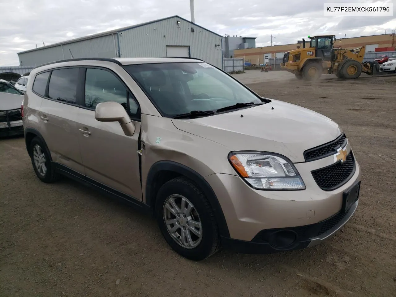 2012 Chevrolet Orlando Lt VIN: KL77P2EMXCK561796 Lot: 75188244