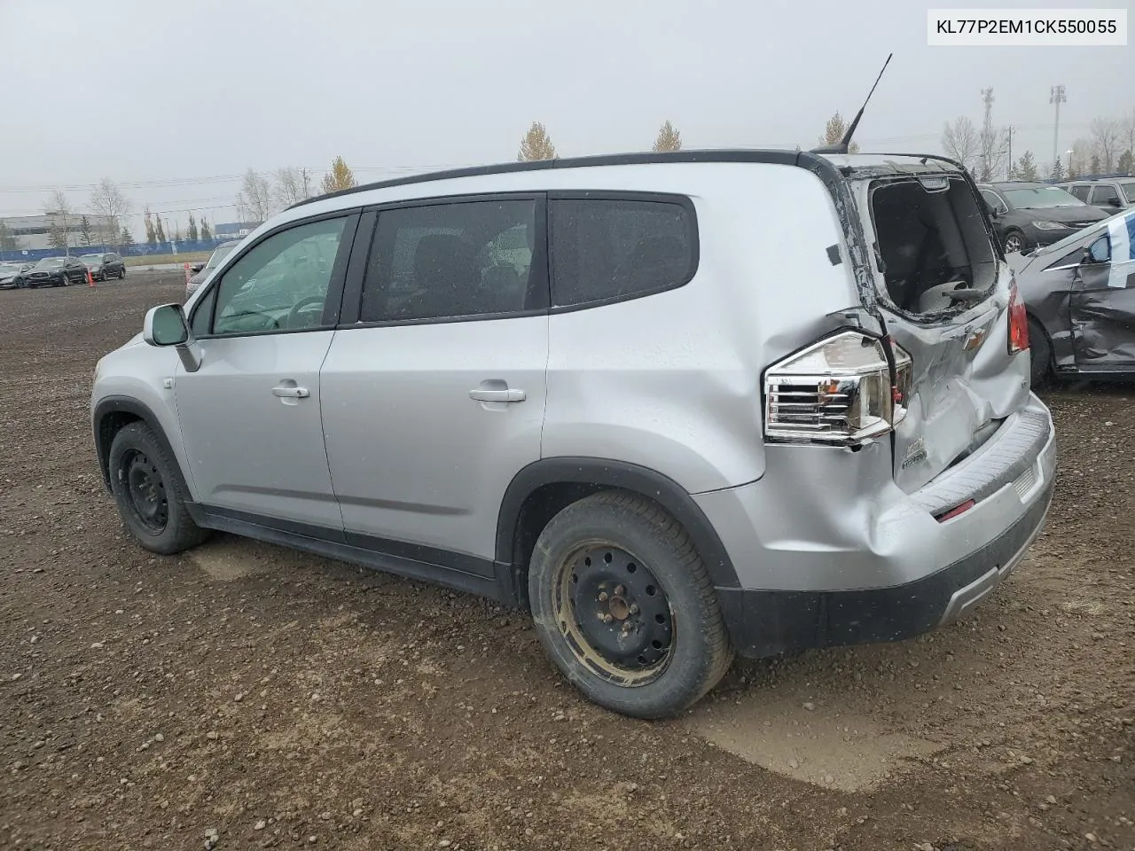 2012 Chevrolet Orlando Lt VIN: KL77P2EM1CK550055 Lot: 77021754