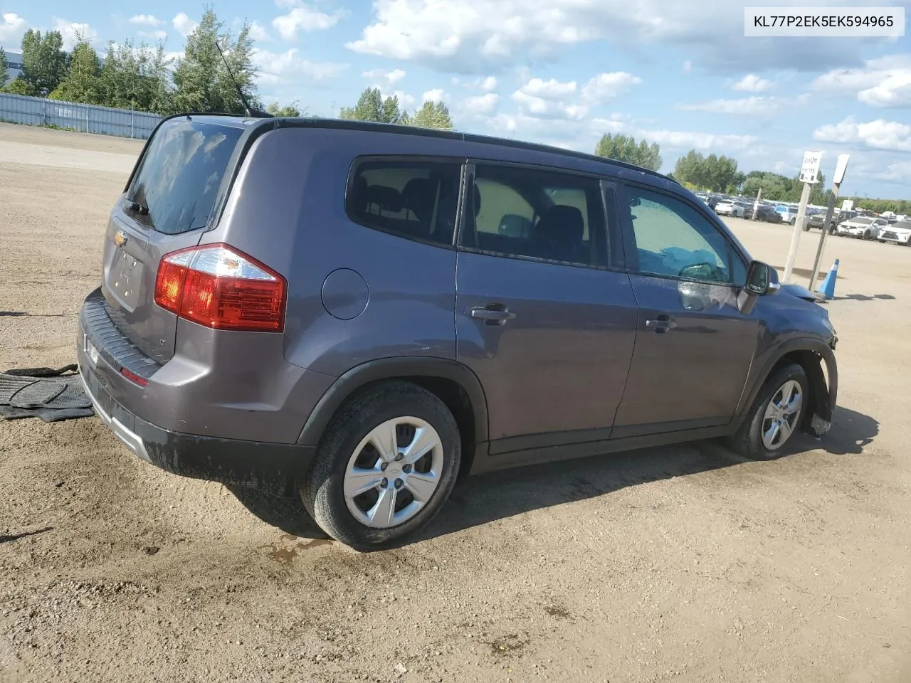 2014 Chevrolet Orlando Lt VIN: KL77P2EK5EK594965 Lot: 68862084