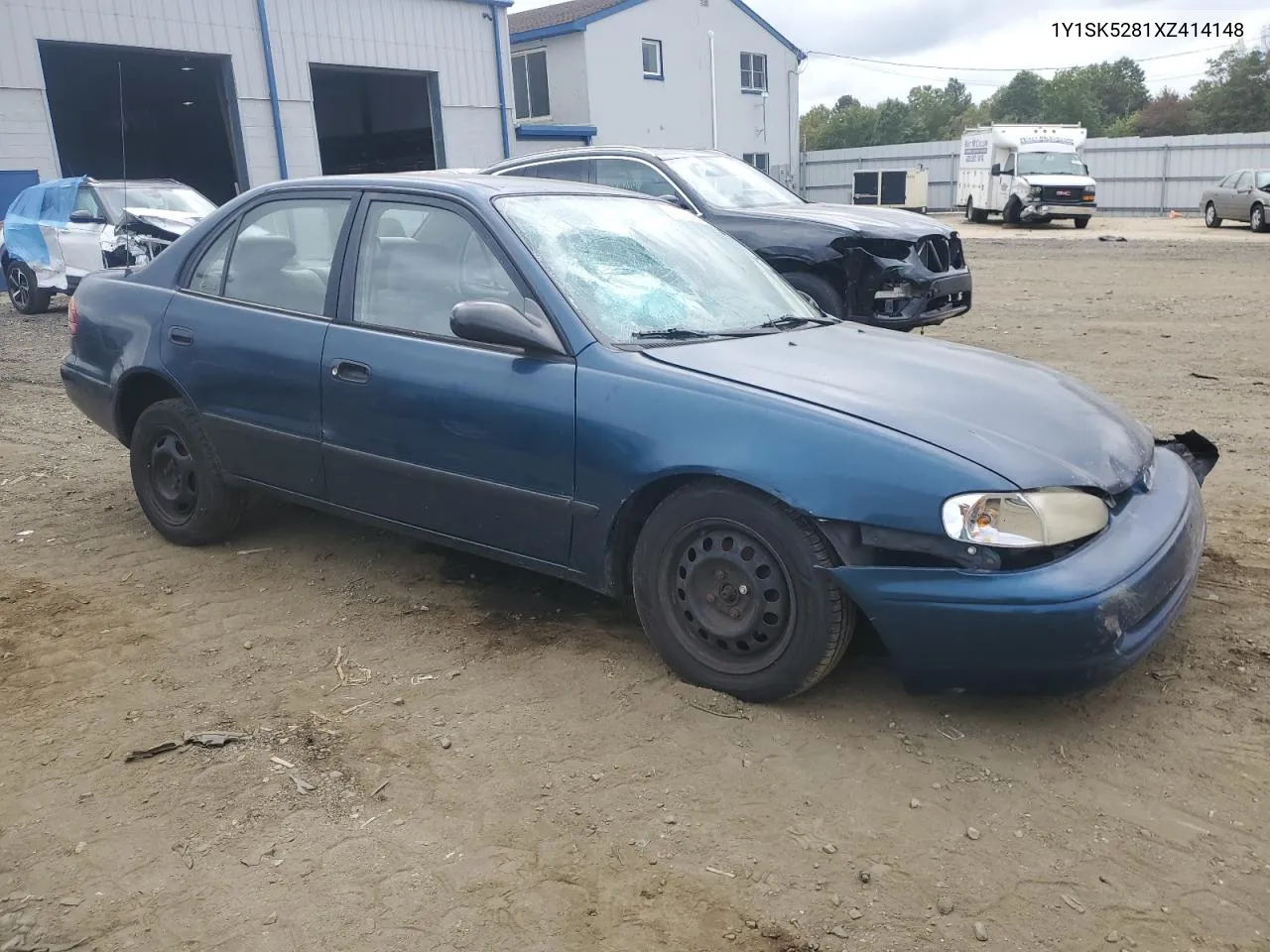 1999 Chevrolet Geo Prizm Base VIN: 1Y1SK5281XZ414148 Lot: 71731384