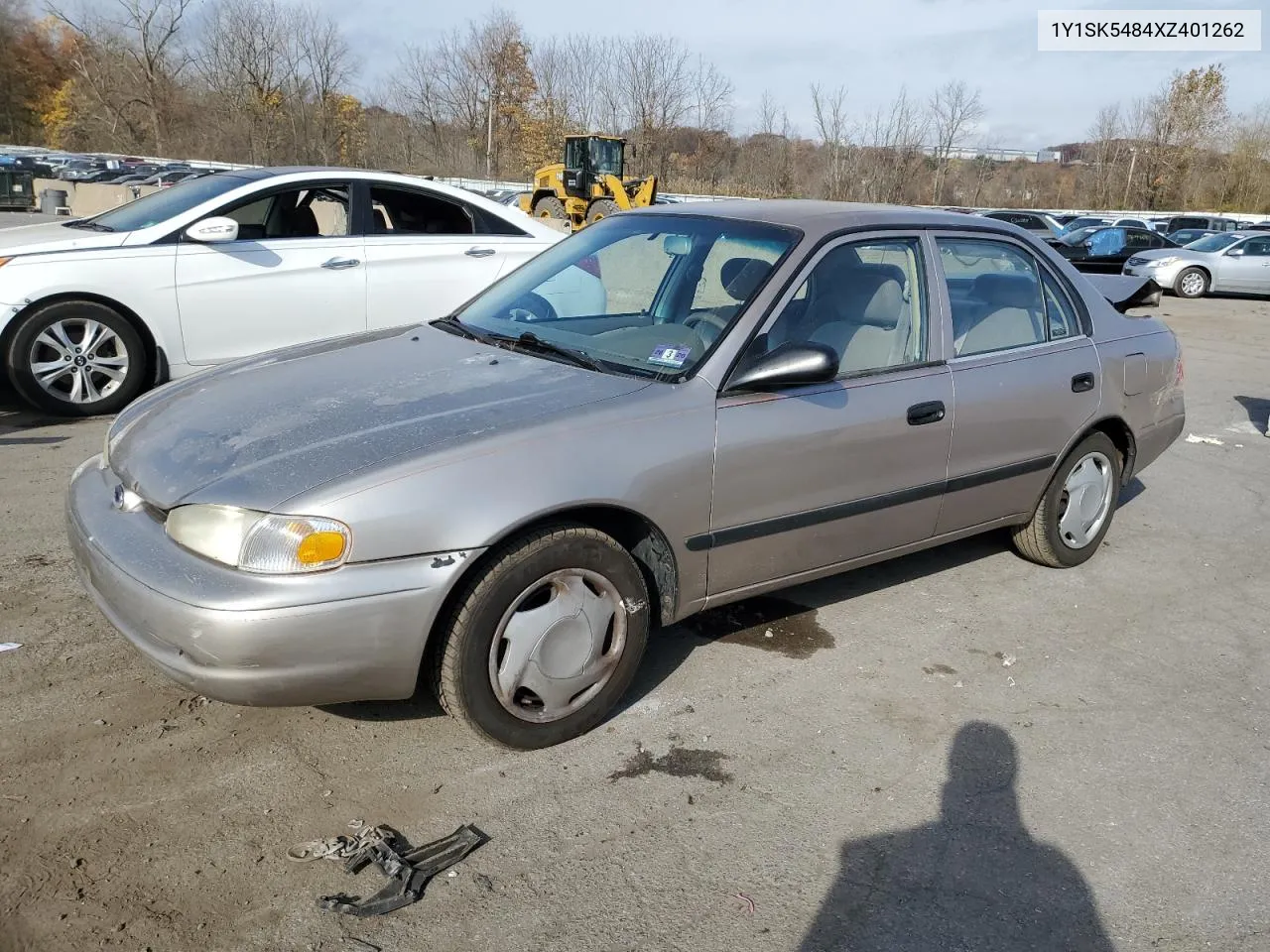 1999 Chevrolet Geo Prizm Base VIN: 1Y1SK5484XZ401262 Lot: 78032974