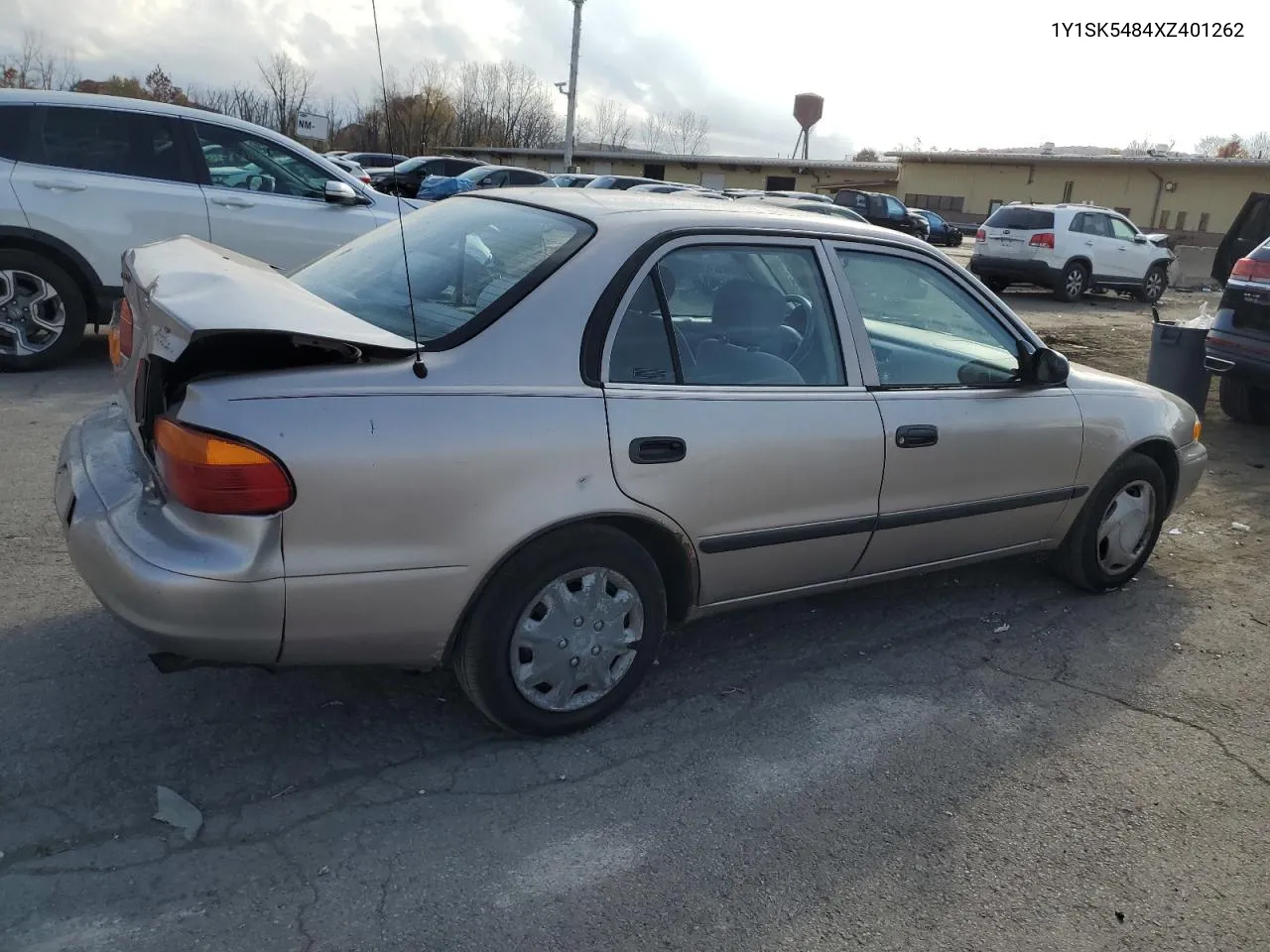 1999 Chevrolet Geo Prizm Base VIN: 1Y1SK5484XZ401262 Lot: 78032974