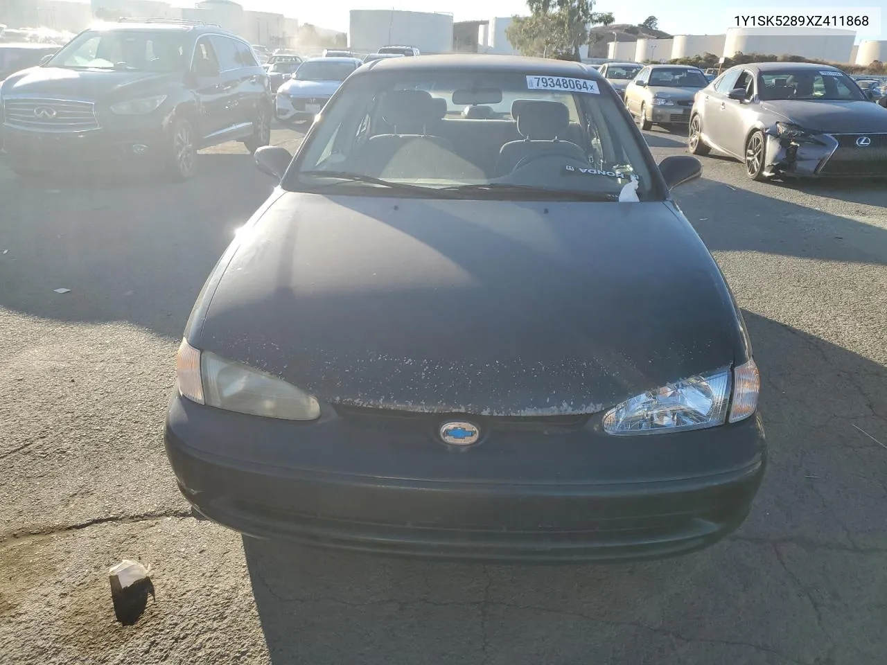 1999 Chevrolet Geo Prizm Base VIN: 1Y1SK5289XZ411868 Lot: 79348064