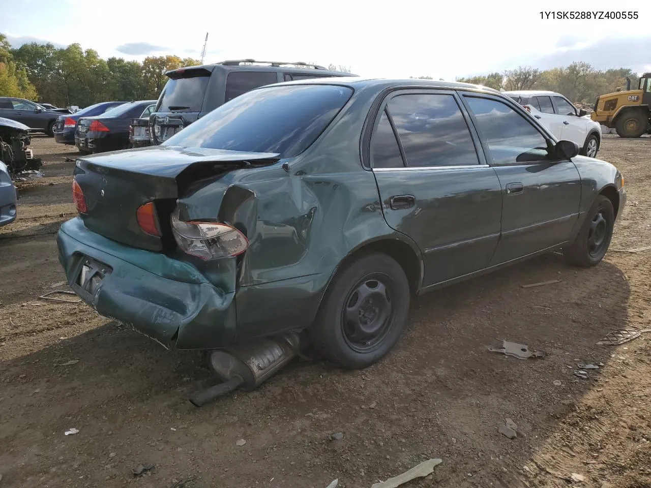 2000 Chevrolet Geo Prizm Base VIN: 1Y1SK5288YZ400555 Lot: 74744874