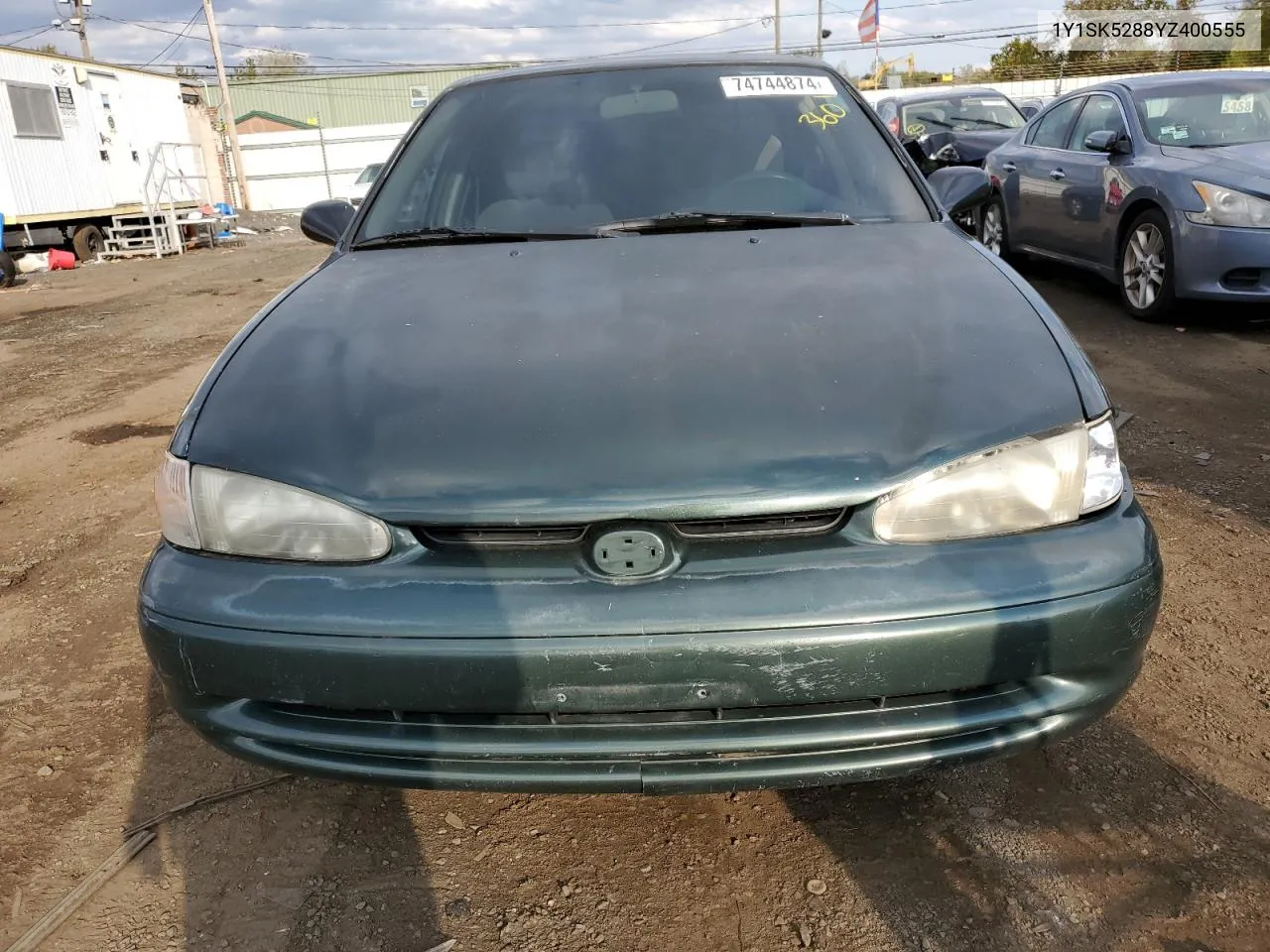 2000 Chevrolet Geo Prizm Base VIN: 1Y1SK5288YZ400555 Lot: 74744874