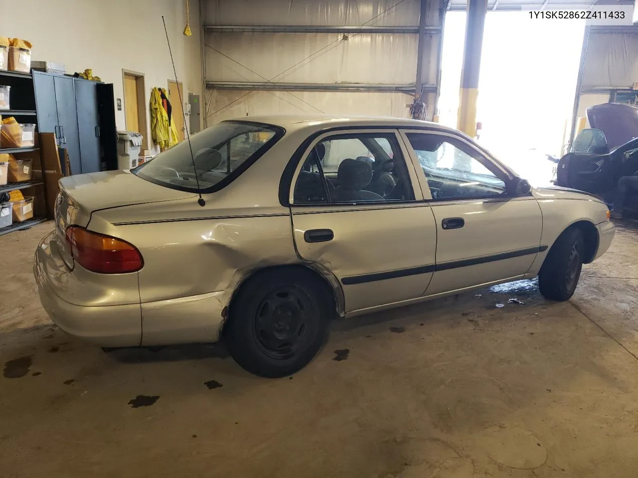 2002 Chevrolet Geo Prizm Base VIN: 1Y1SK52862Z411433 Lot: 60319644