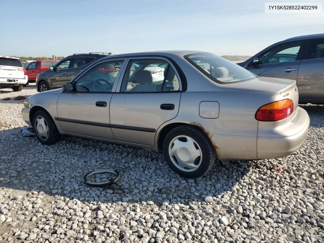 2002 Chevrolet Geo Prizm Base VIN: 1Y1SK52852Z402299 Lot: 75531654