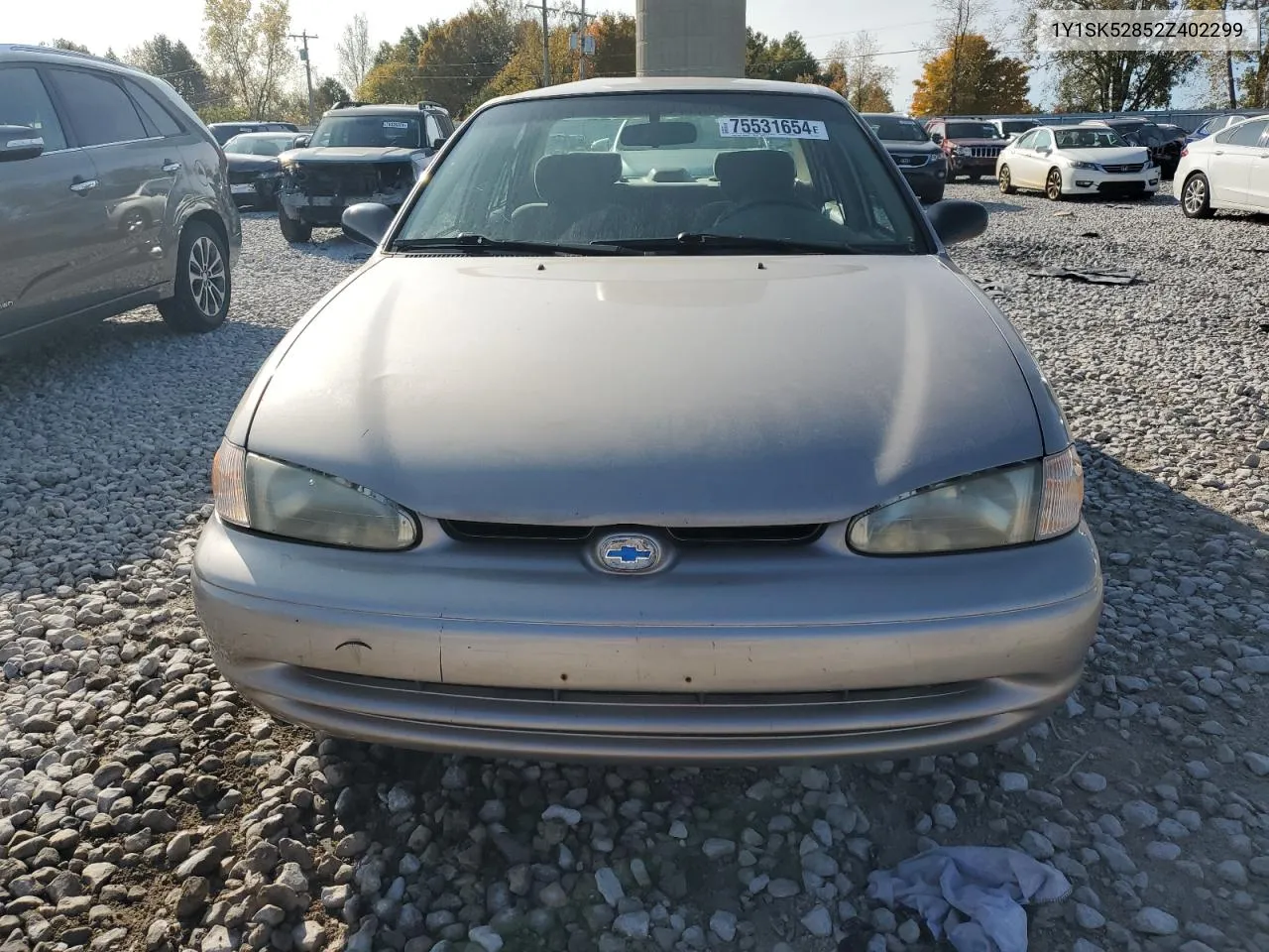 2002 Chevrolet Geo Prizm Base VIN: 1Y1SK52852Z402299 Lot: 75531654