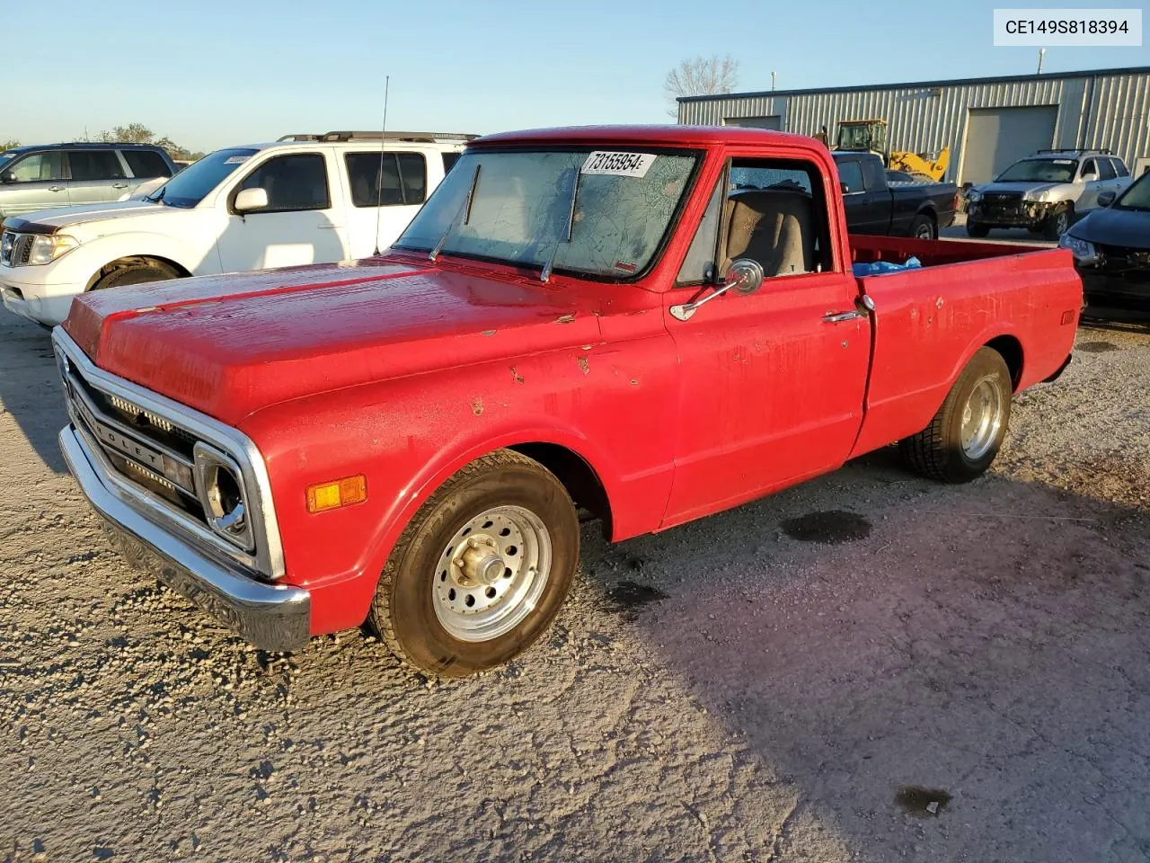 1969 Chevrolet C-10 VIN: CE149S818394 Lot: 73155954