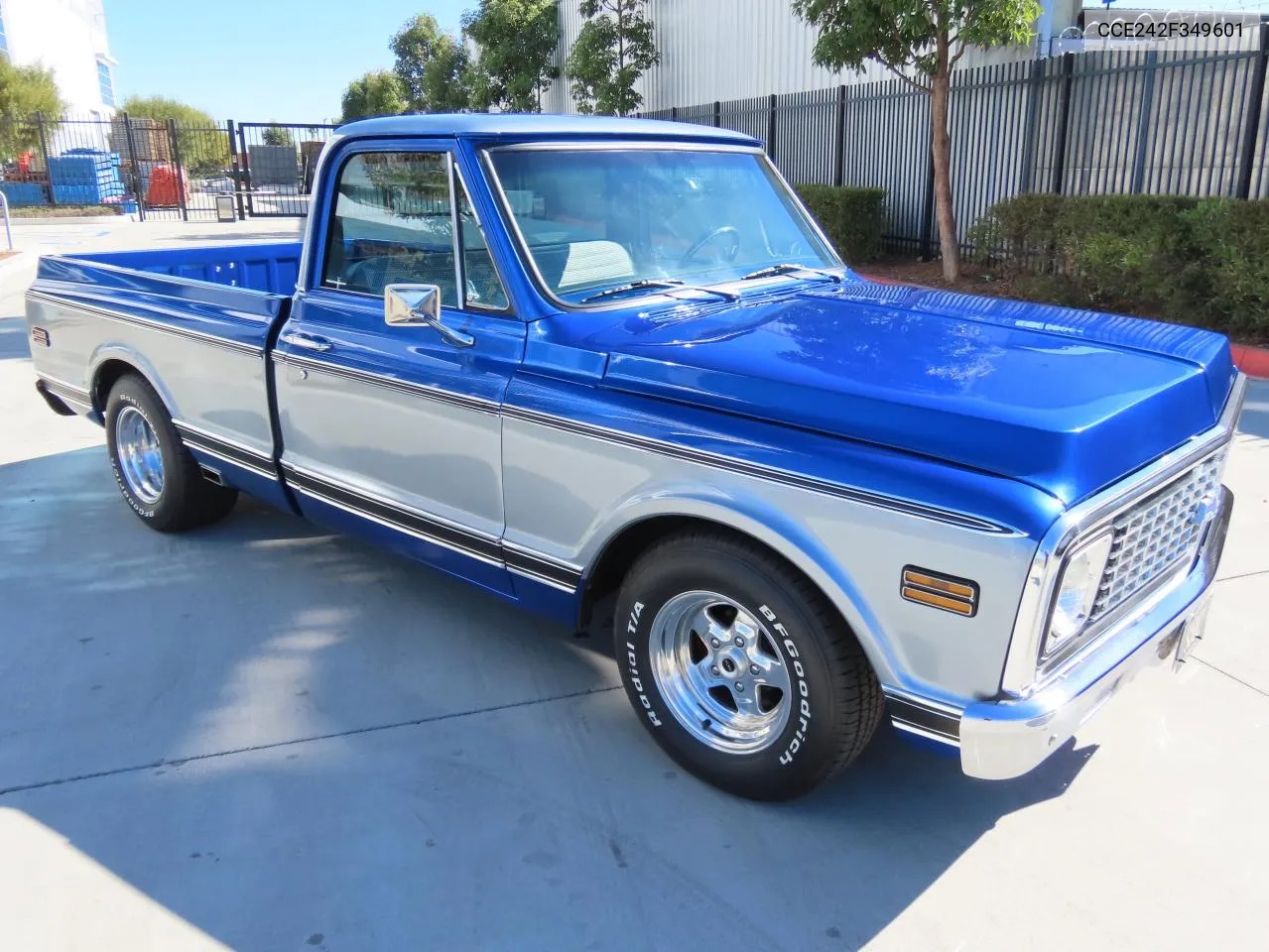 1972 Chevrolet C-10 VIN: CCE242F349601 Lot: 81622884