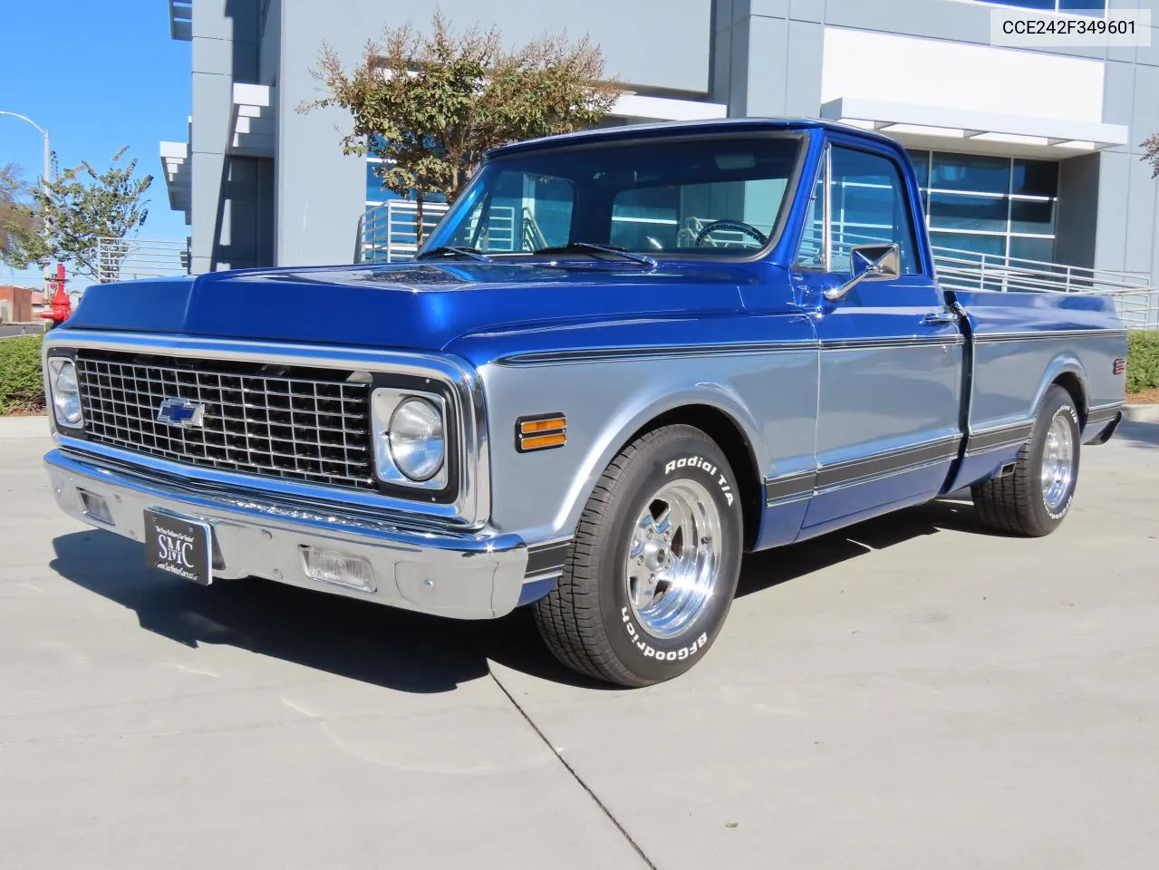 1972 Chevrolet C-10 VIN: CCE242F349601 Lot: 81622884