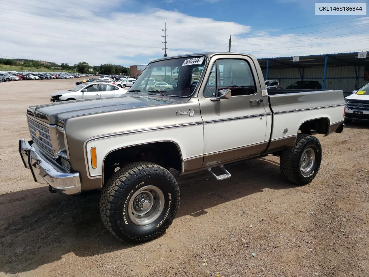 1976 Chevrolet K10 VIN: CKL146S186844 Lot: 68667044