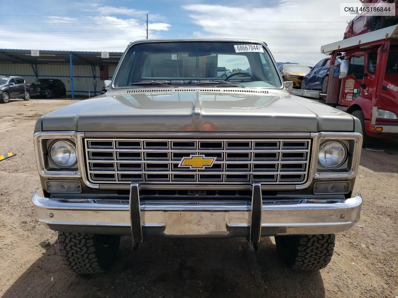 1976 Chevrolet K10 VIN: CKL146S186844 Lot: 68667044