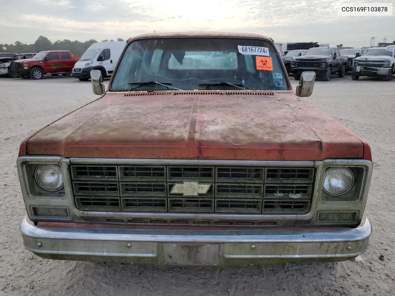 1979 Chevrolet C/K 10 Ser VIN: CCS169F103878 Lot: 68167724