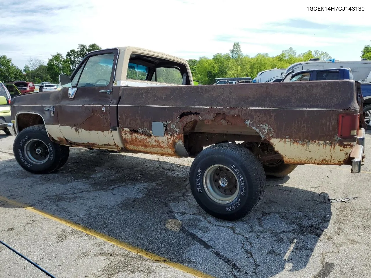 1982 Chevrolet K10 VIN: 1GCEK14H7CJ143130 Lot: 55416174