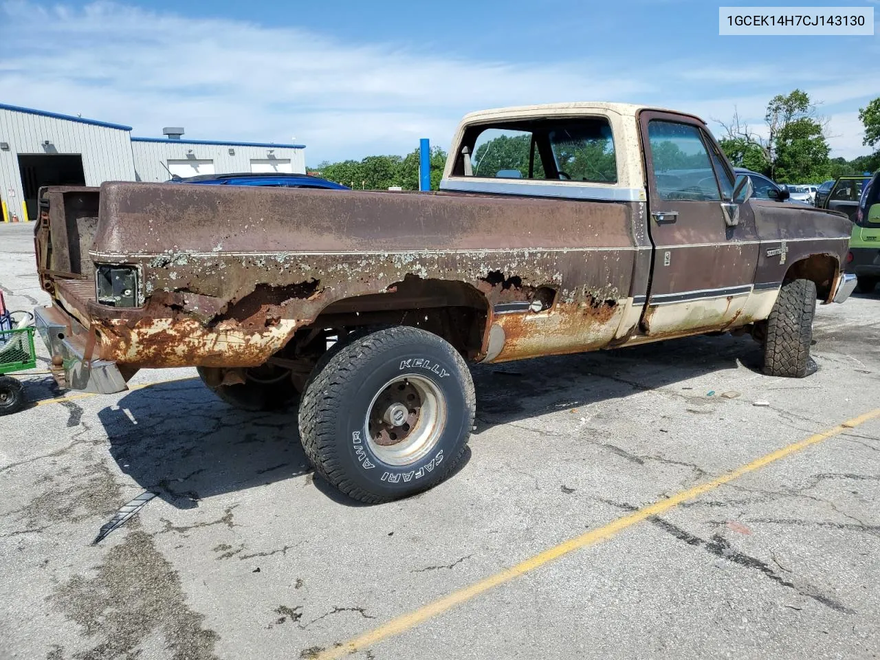 1982 Chevrolet K10 VIN: 1GCEK14H7CJ143130 Lot: 55416174