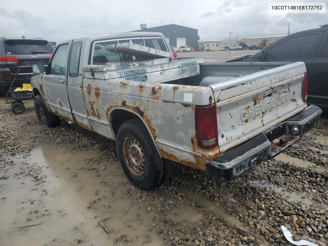 1984 Chevrolet S Truck S10 VIN: 1GCDT14B1E8172752 Lot: 52405764