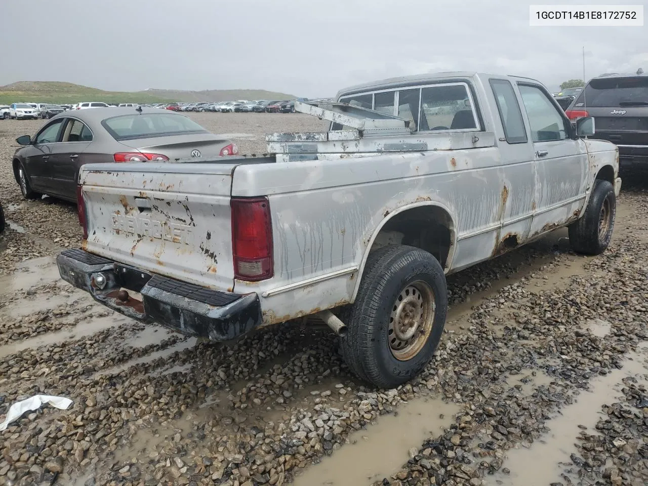 1984 Chevrolet S Truck S10 VIN: 1GCDT14B1E8172752 Lot: 52405764