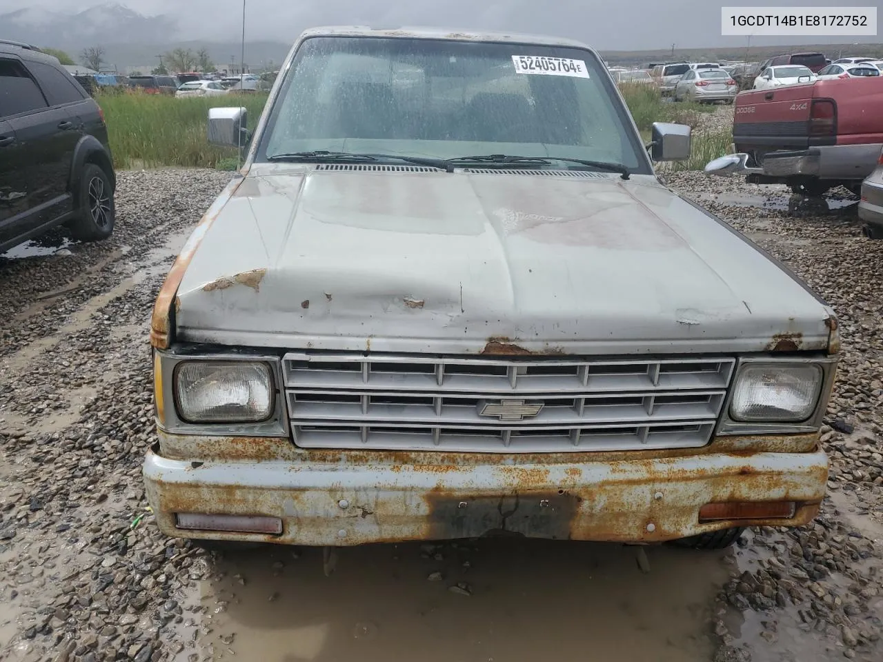 1984 Chevrolet S Truck S10 VIN: 1GCDT14B1E8172752 Lot: 52405764