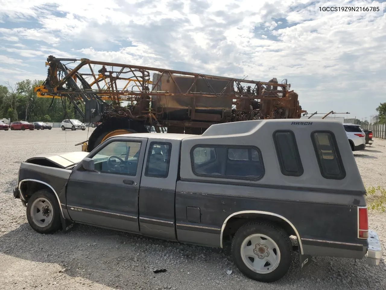 1992 Chevrolet S Truck S10 VIN: 1GCCS19Z9N2166785 Lot: 65441244