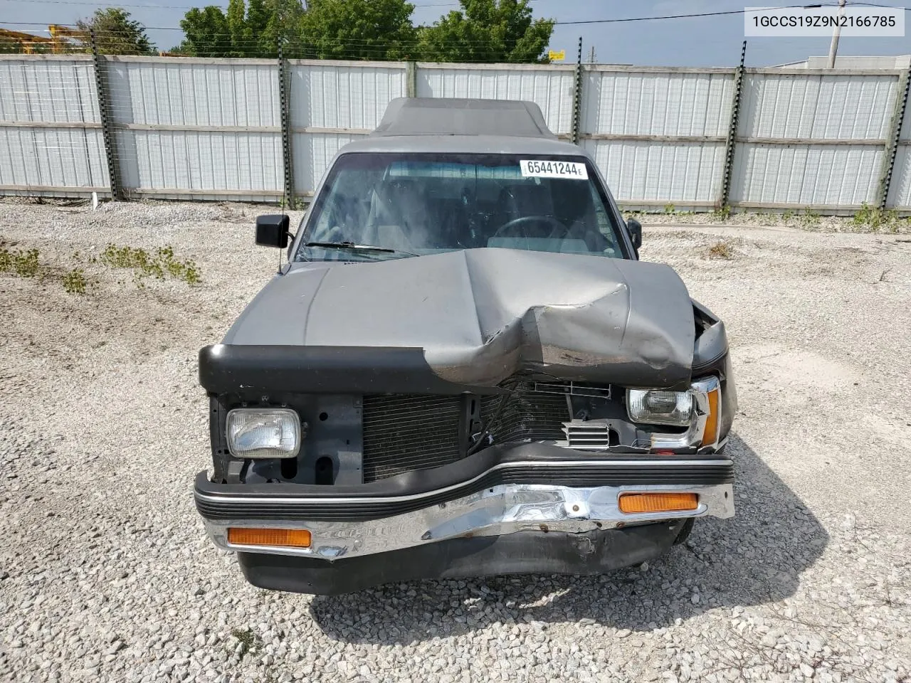 1992 Chevrolet S Truck S10 VIN: 1GCCS19Z9N2166785 Lot: 65441244