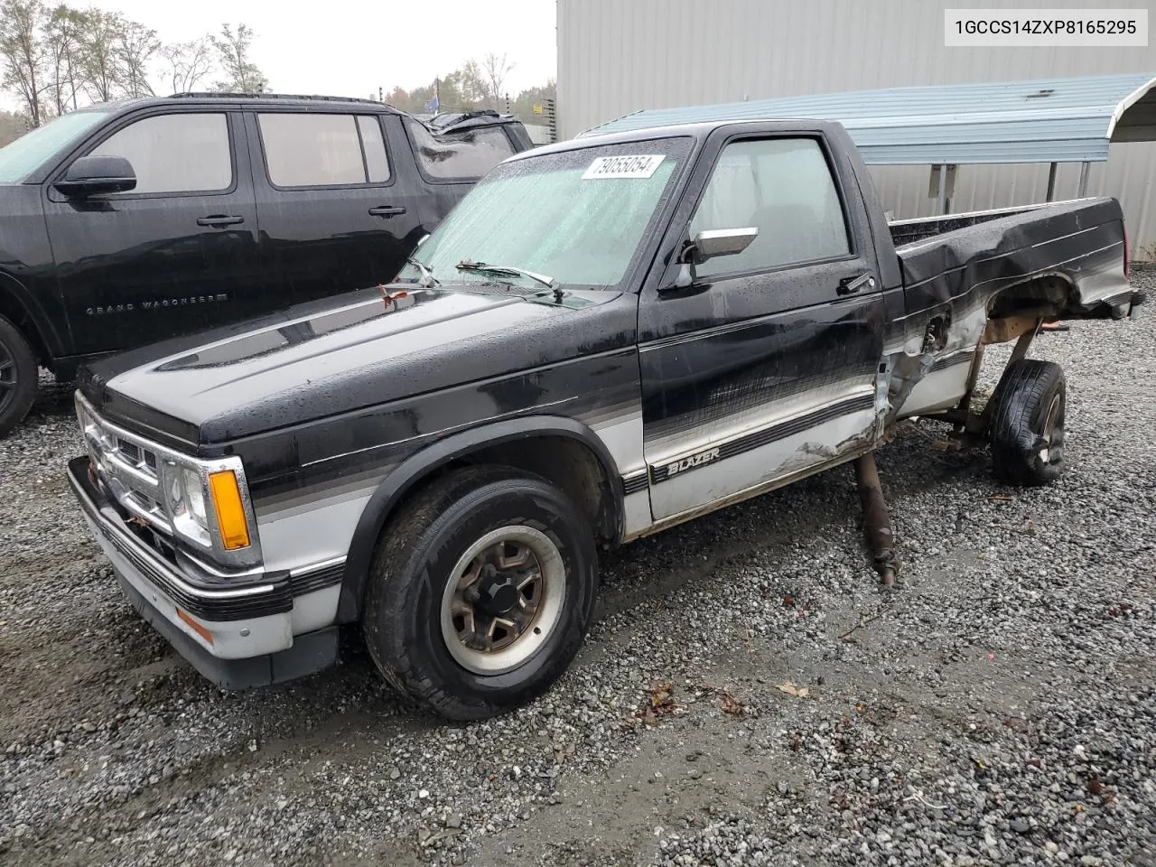 1993 Chevrolet S Truck S10 VIN: 1GCCS14ZXP8165295 Lot: 79055054