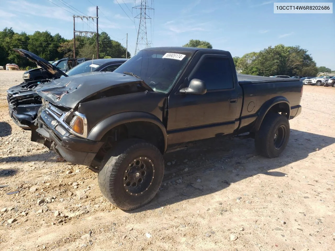 1994 Chevrolet S Truck S10 VIN: 1GCCT14W6R8202686 Lot: 69905174