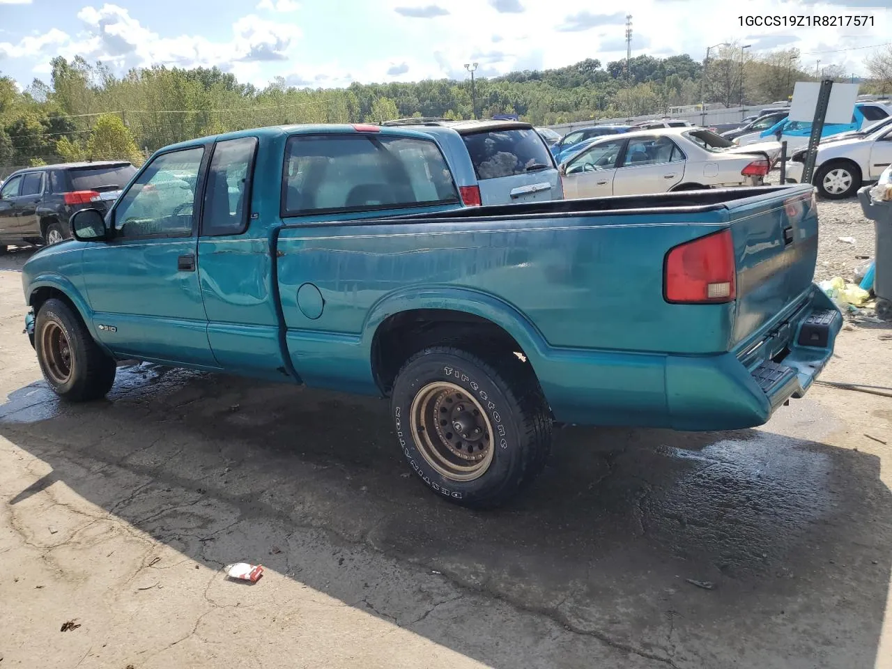 1994 Chevrolet S Truck S10 VIN: 1GCCS19Z1R8217571 Lot: 71994634