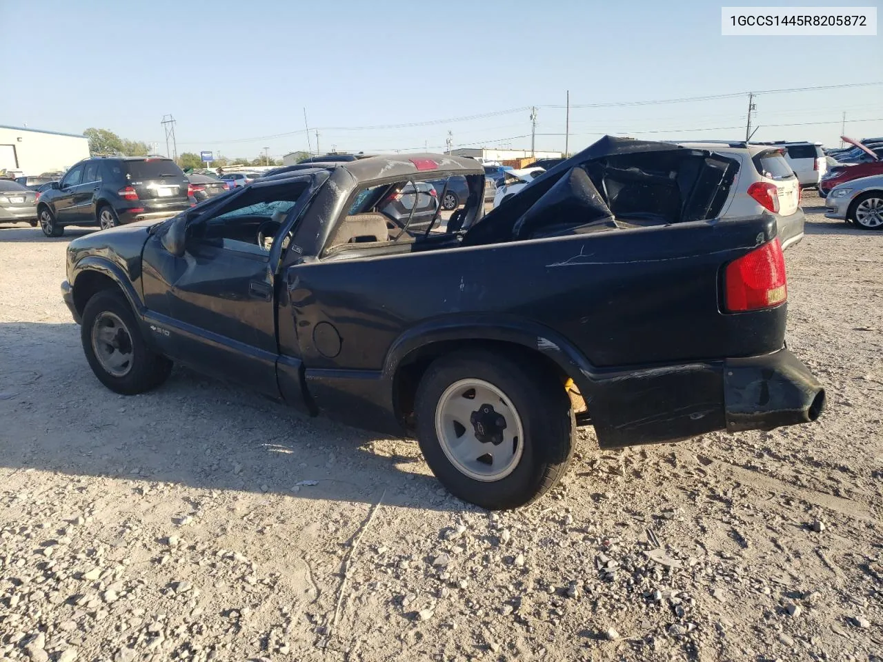 1994 Chevrolet S Truck S10 VIN: 1GCCS1445R8205872 Lot: 74462034