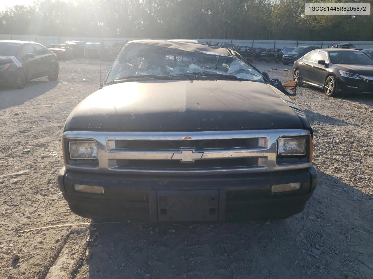 1994 Chevrolet S Truck S10 VIN: 1GCCS1445R8205872 Lot: 74462034