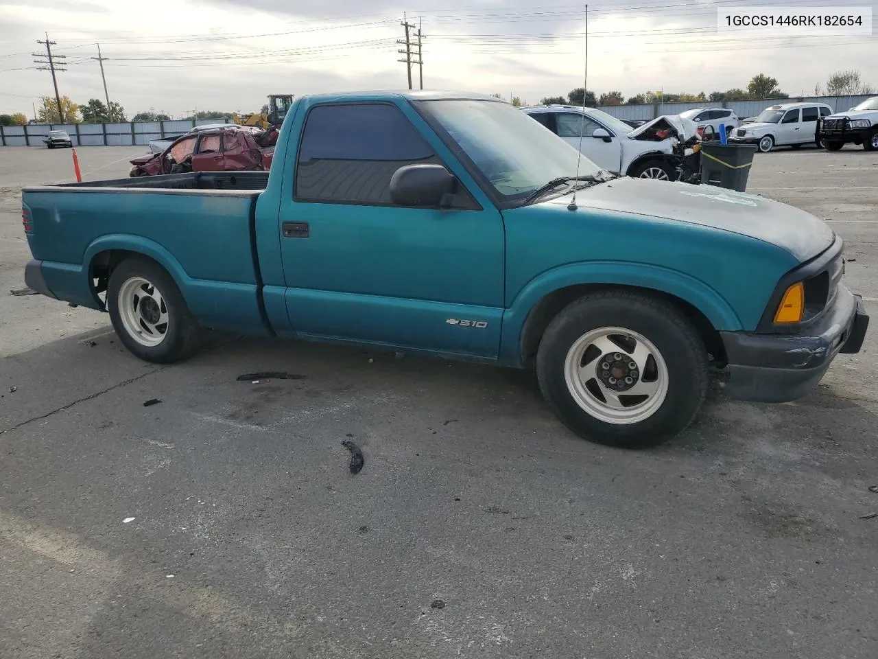 1994 Chevrolet S Truck S10 VIN: 1GCCS1446RK182654 Lot: 77047344