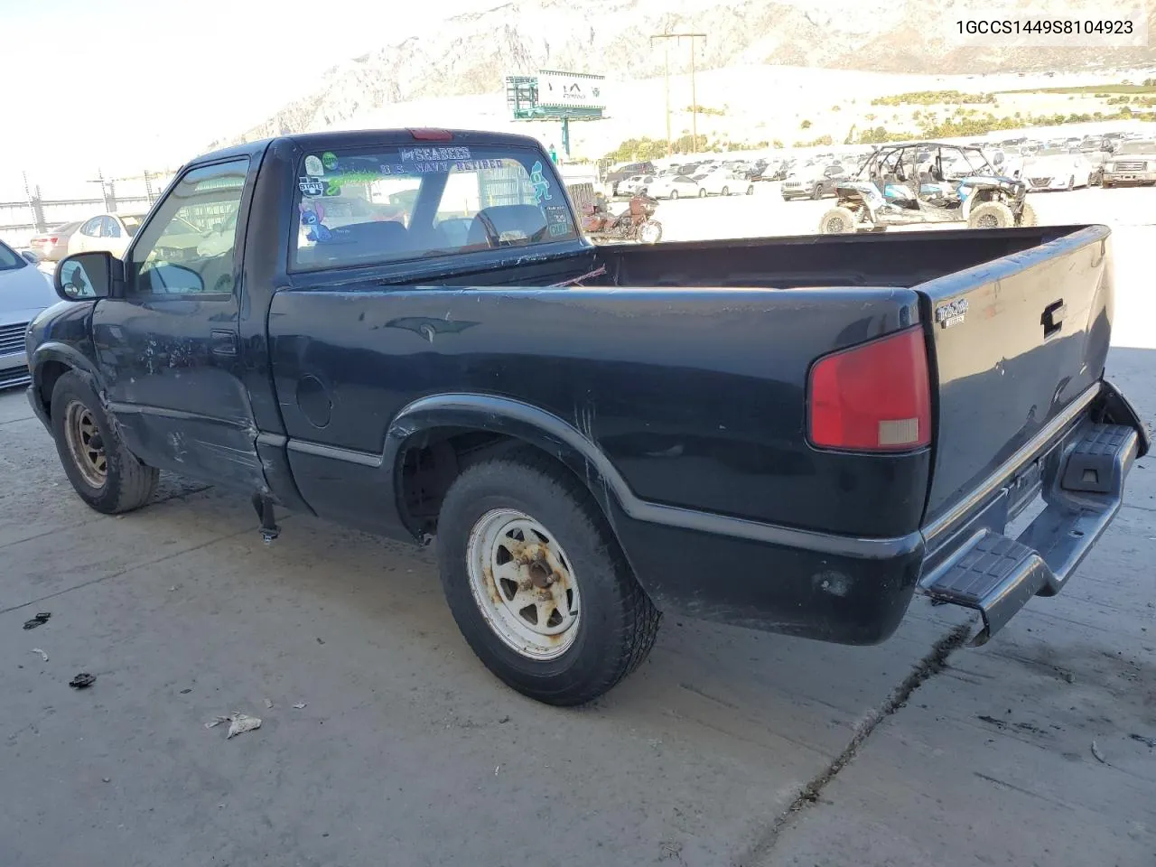 1995 Chevrolet S Truck S10 VIN: 1GCCS1449S8104923 Lot: 73391644