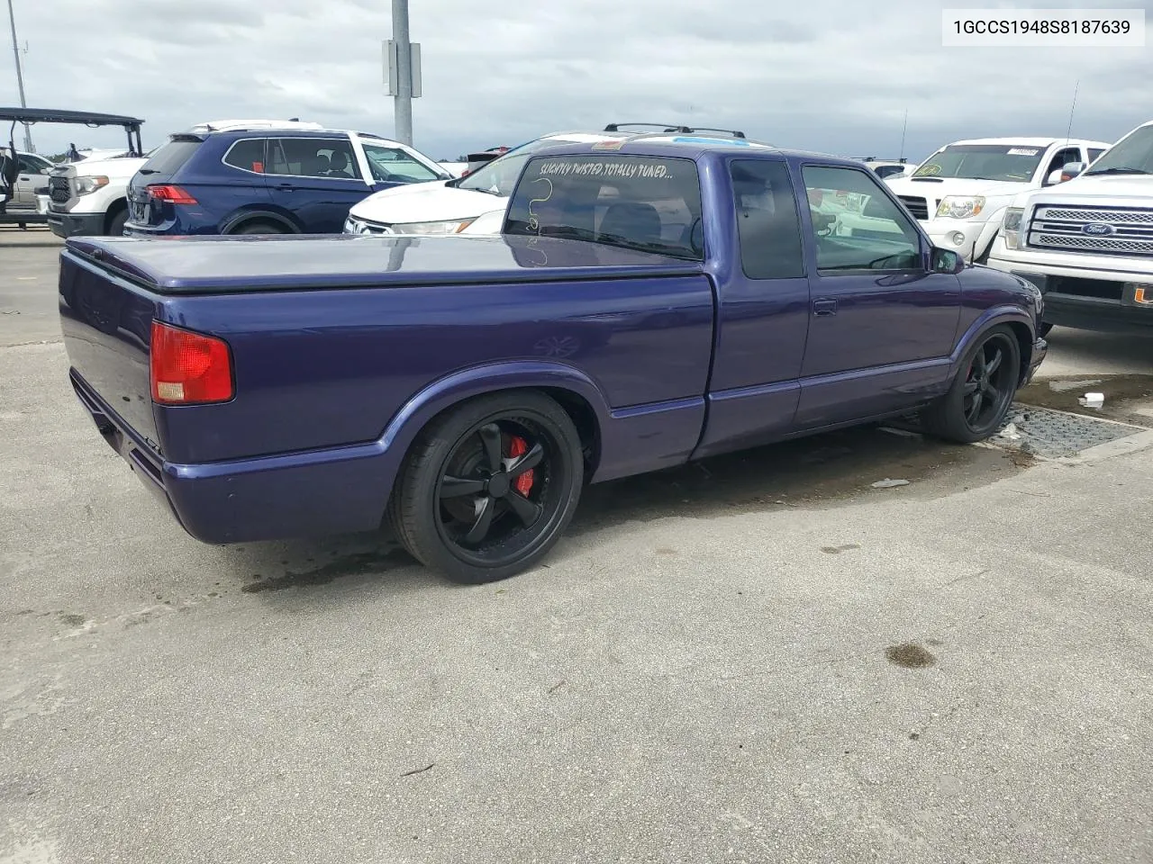 1995 Chevrolet S Truck S10 VIN: 1GCCS1948S8187639 Lot: 74999554