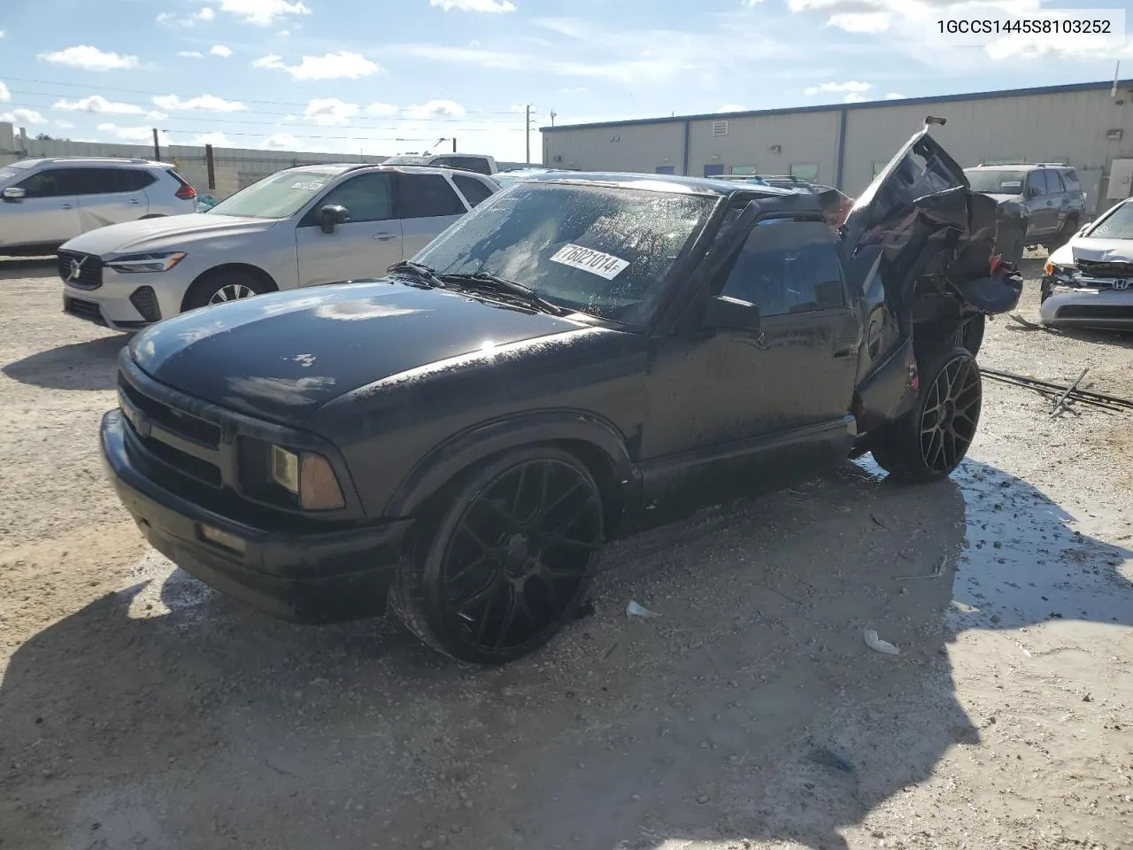 1995 Chevrolet S Truck S10 VIN: 1GCCS1445S8103252 Lot: 76021014